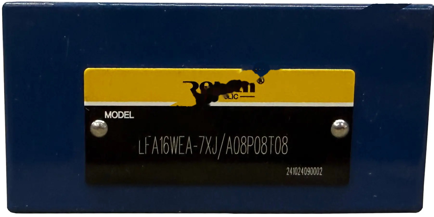 LFA16WEA-7XJ/A08P08T08 крышка для логического клапана (Rekith)