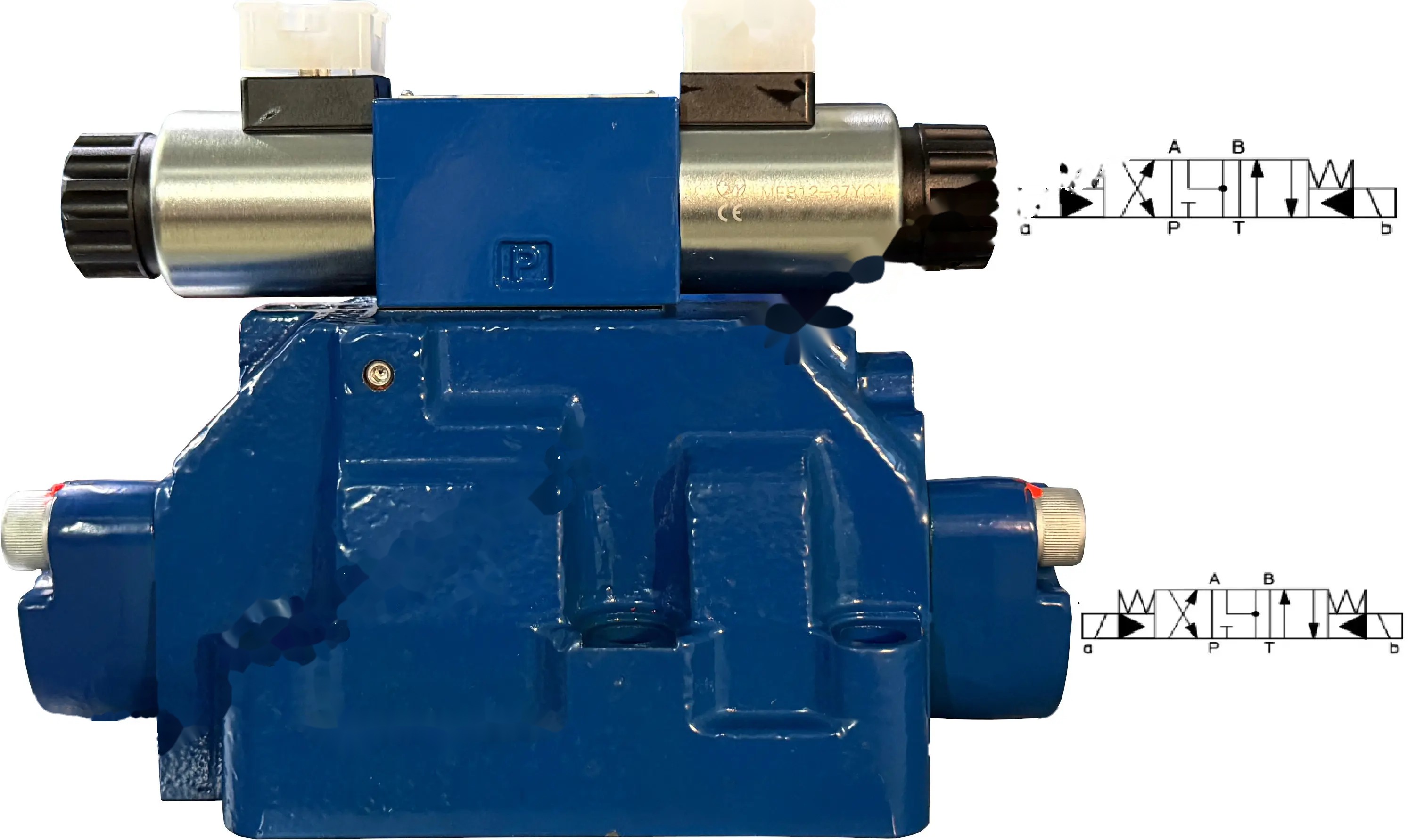 Гидрораспределитель 4WEH22J5XJ/6EG24N9ETZ5L Rekith (схема 34, CETOP 8)