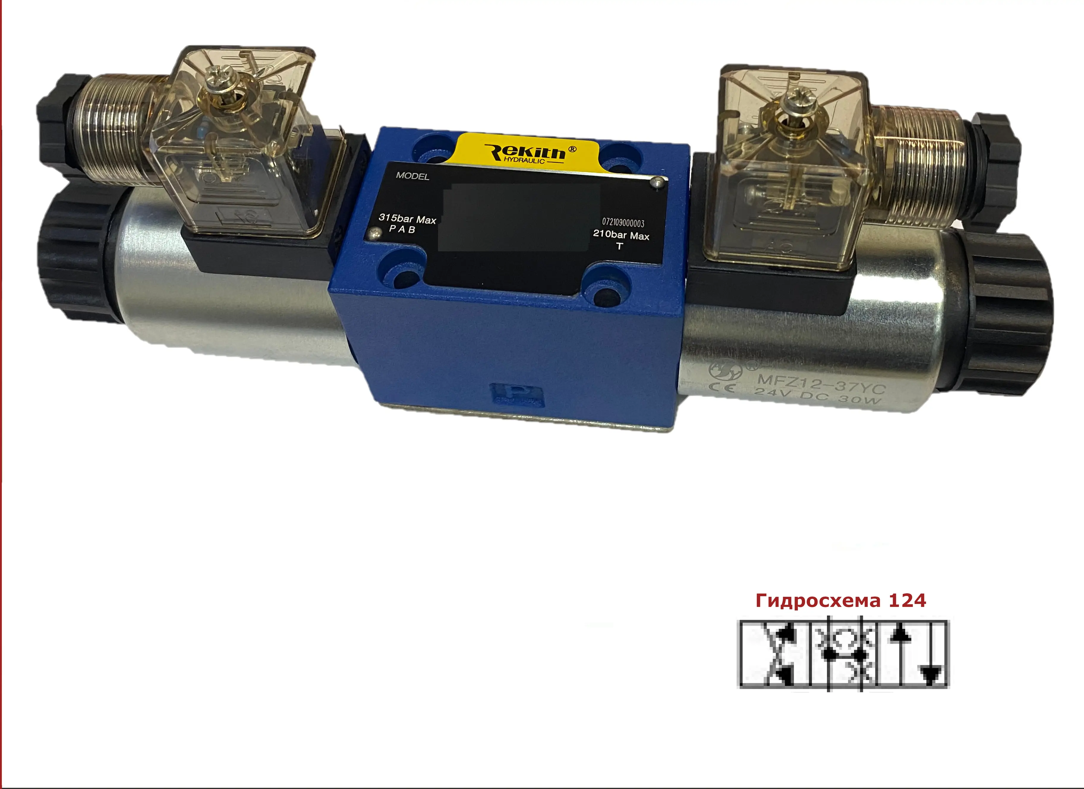 Гидрораспределитель 4WE6V-6XJ/CW110RN9Z5L (ВЕ6 124 110В) Rekith