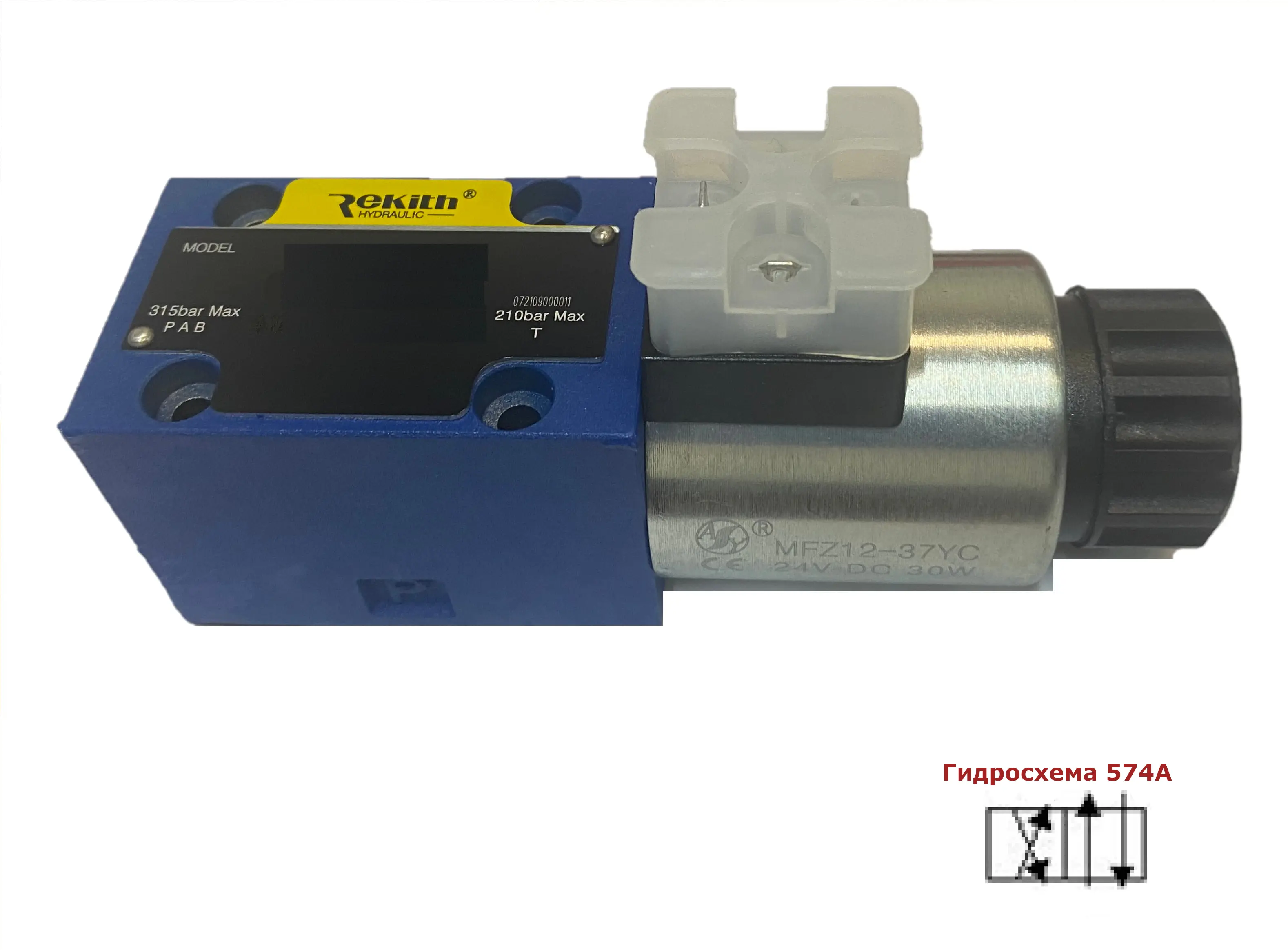 Гидрораспределитель 4WE6D-6XJ/CW110RN9Z5L (ВЕ6 574А 110В) Rekith